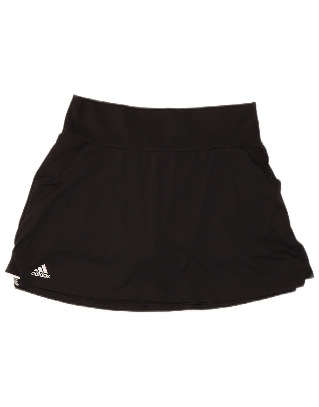 Adidas Mulher Aeroready Skort UK 12/14 Médio Preto Poliéster