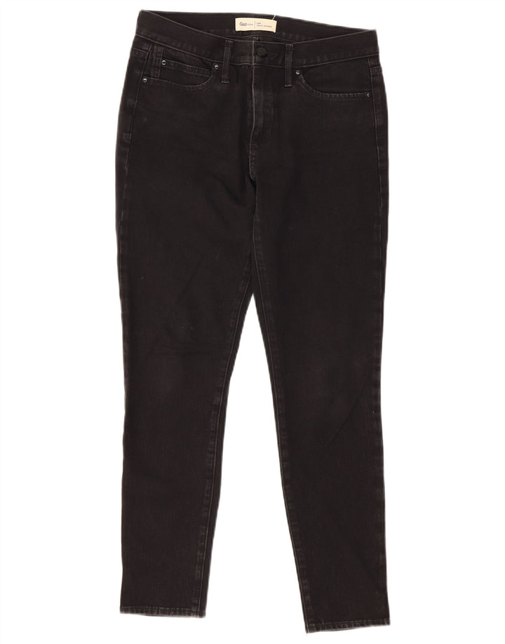 Jeans skinny feminino Gap W28 L28 algodão preto