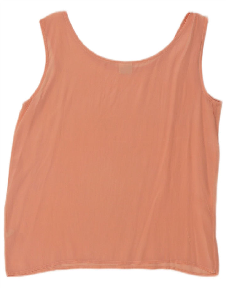 Colete feminino vintage Top IT 44 rosa médio