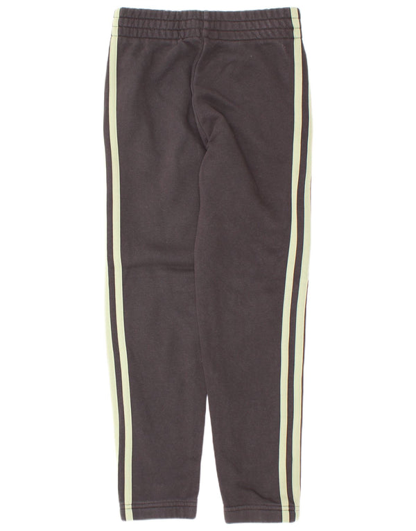 Calças de treino Adidas meninos 7-8 anos pretas
