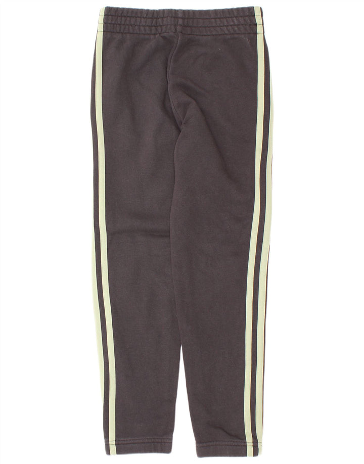 Calças de treino Adidas meninos 7-8 anos pretas