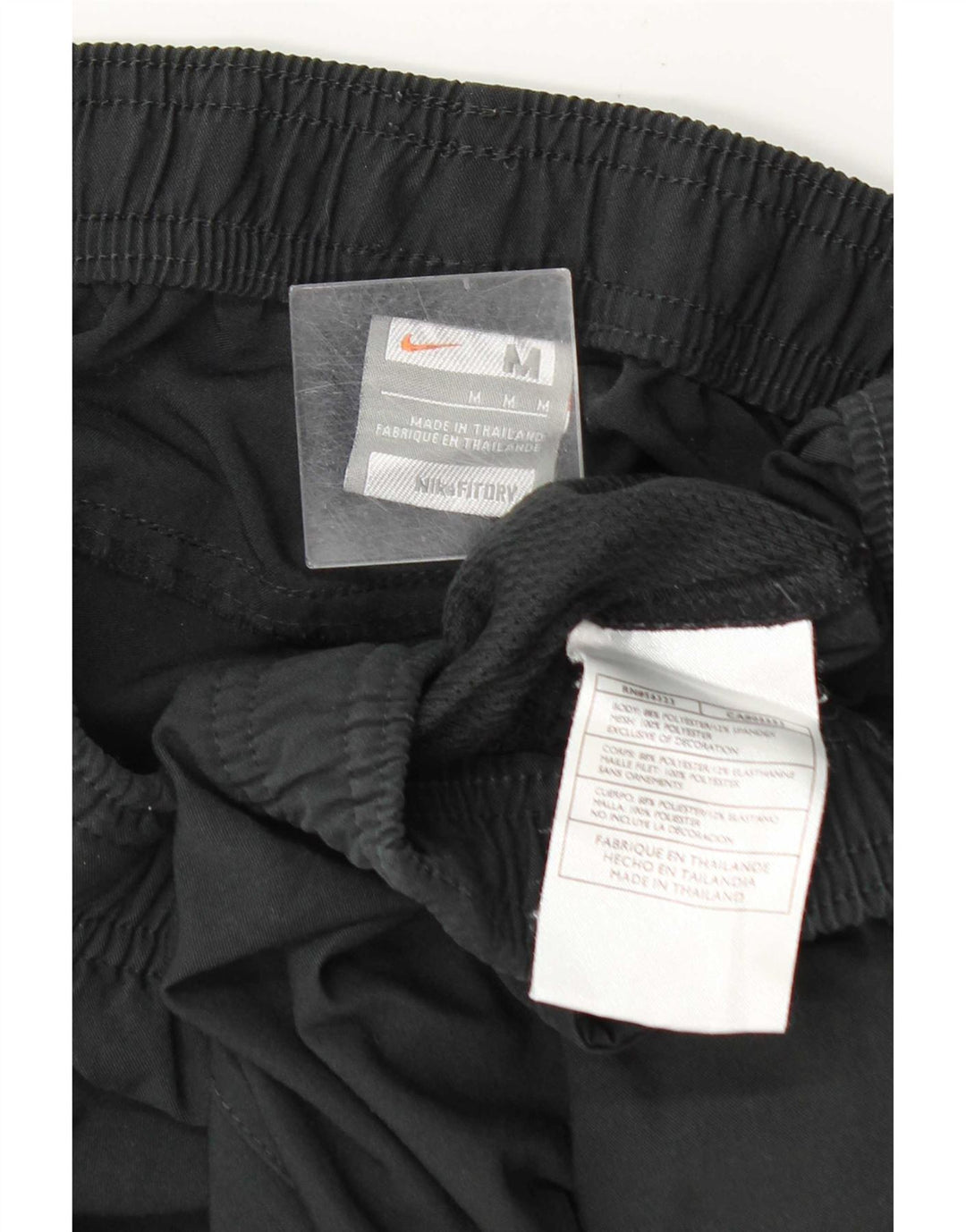 Calça de treino masculina Nike médio preto poliéster