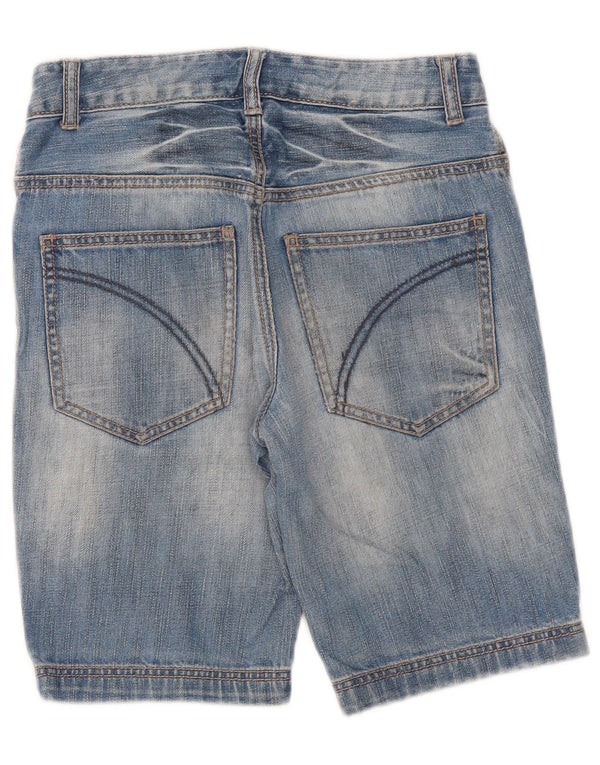 Benetton Boys Shorts Jeans 12-13 Anos Grande W28 Azul