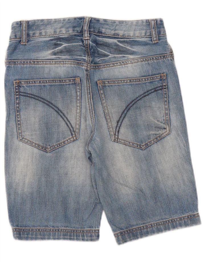 Benetton Boys Shorts Jeans 12-13 Anos Grande W28 Azul