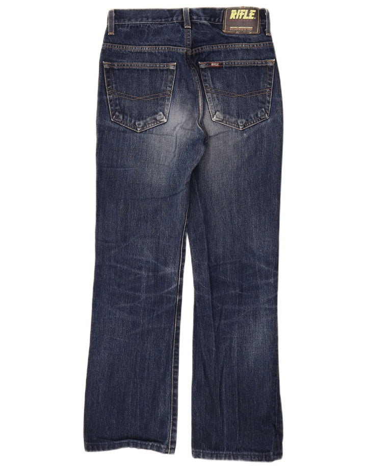 Rifle Masculino Bootcut Jeans W28 L28 Azul Algodão