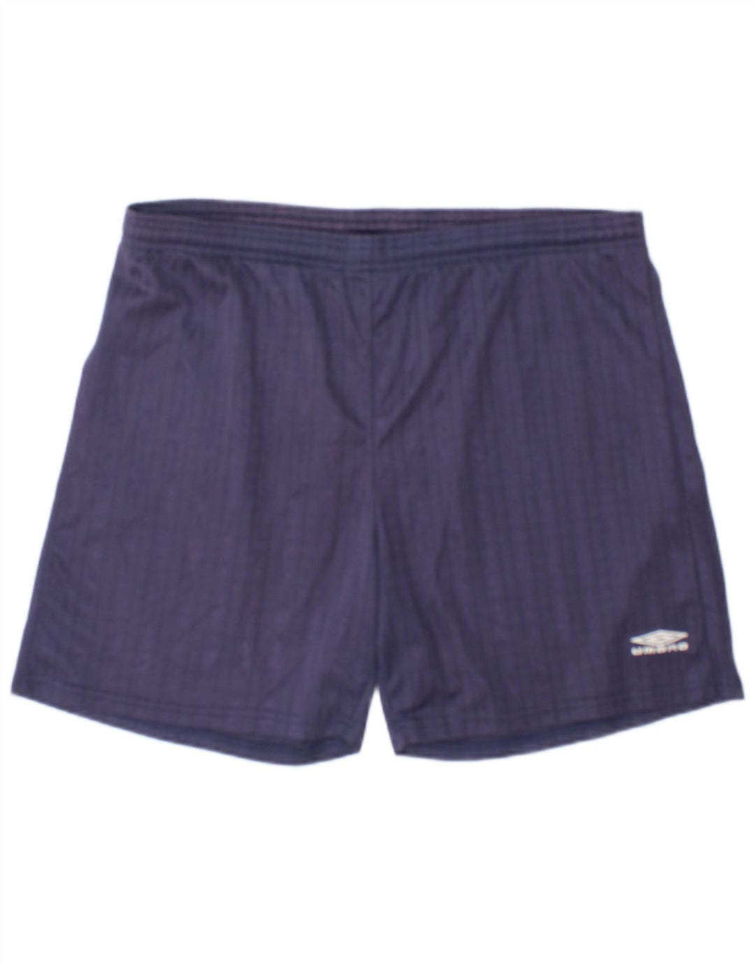 Shorts esportivos masculinos Umbro grandes poliéster azul marinho