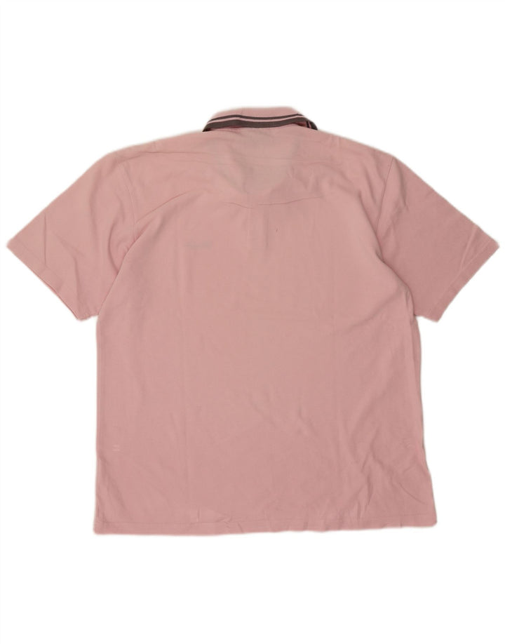 Camisa polo masculina Wrangler XL algodão rosa