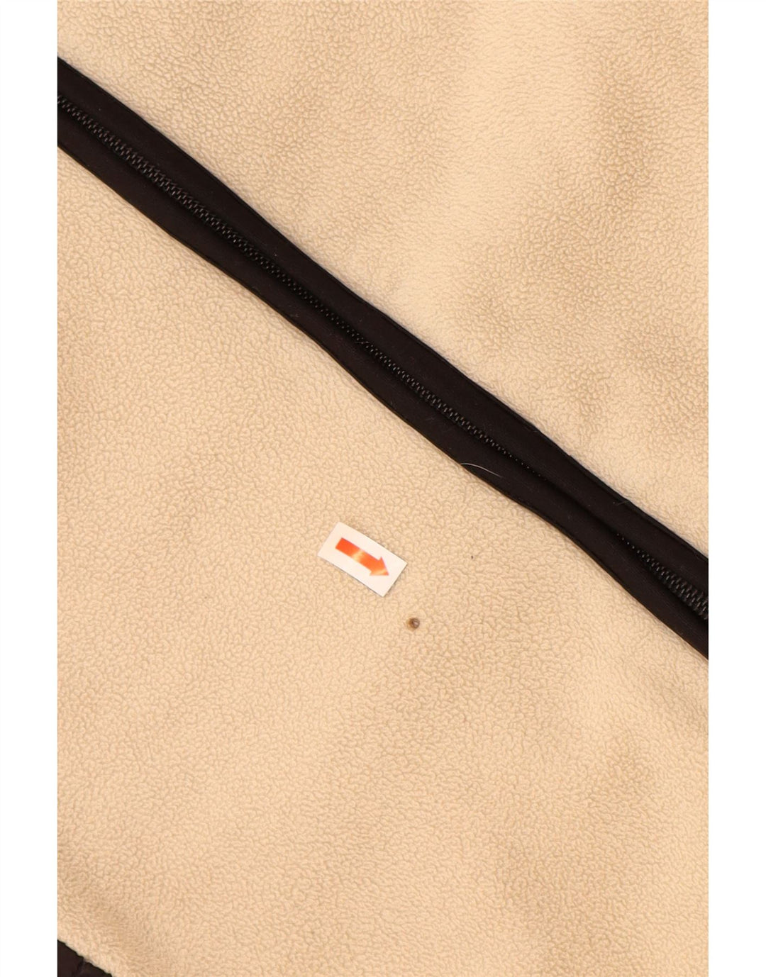 Jaqueta de lã feminina NAPAPIJRI UK 14 grande poliéster colorblock bege