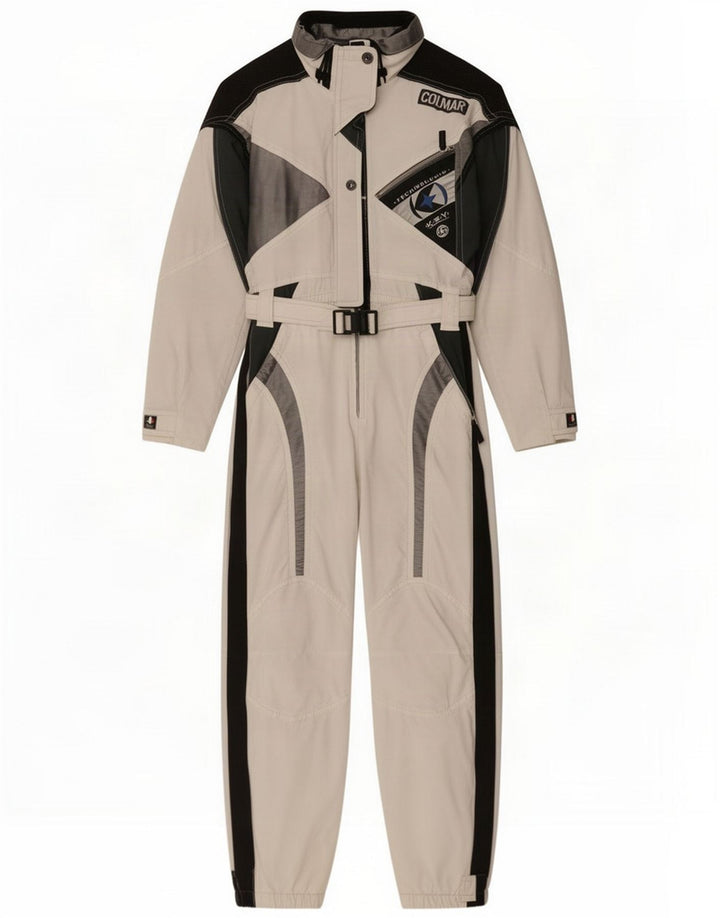 Macacão de esqui gráfico feminino Colmar IT 44 Colorblock branco médio