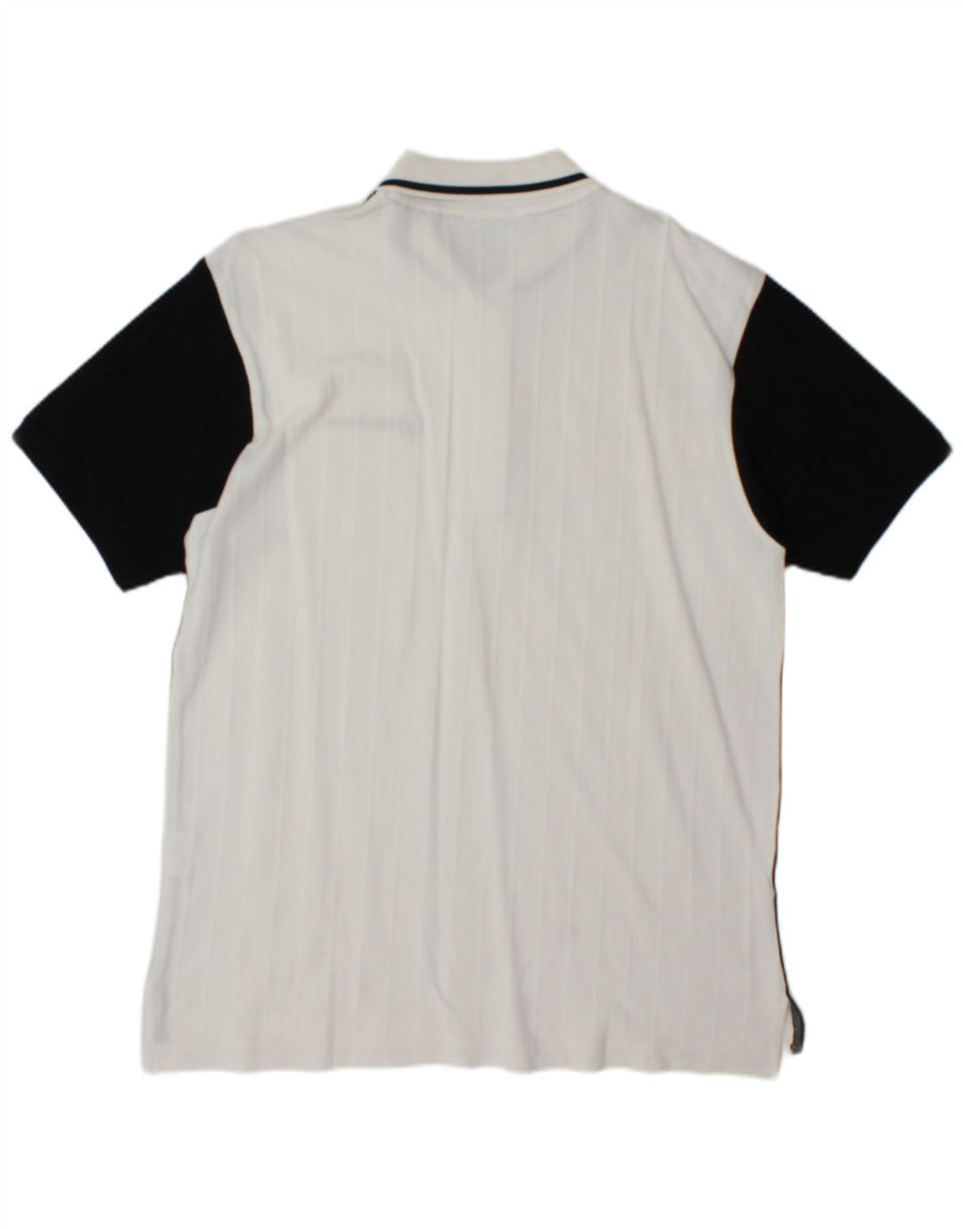Camisa polo masculina Sergio Tacchini médio branco algodão colorblock