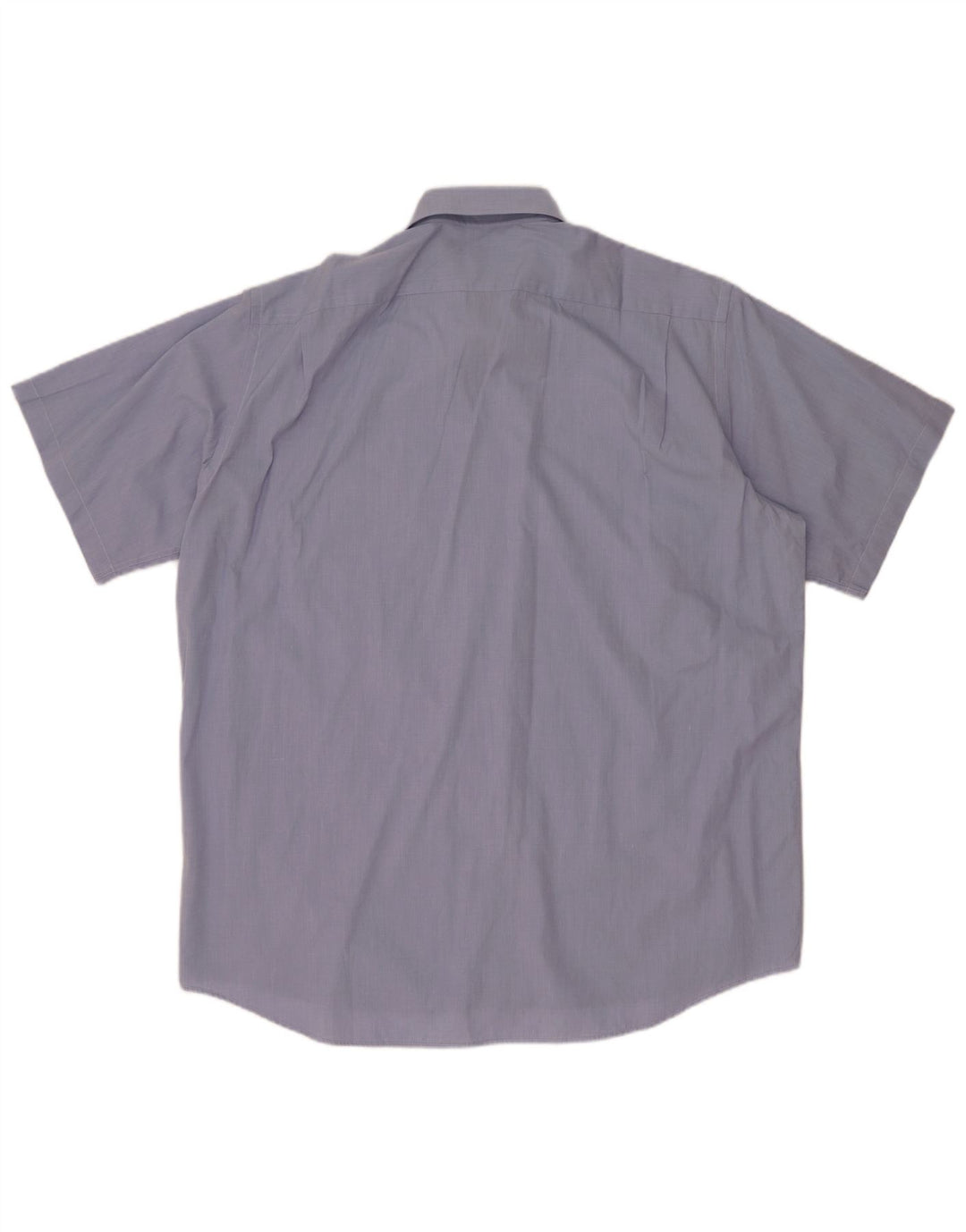 Lacoste Camisa masculina de manga curta tamanho 41 grande algodão azul
