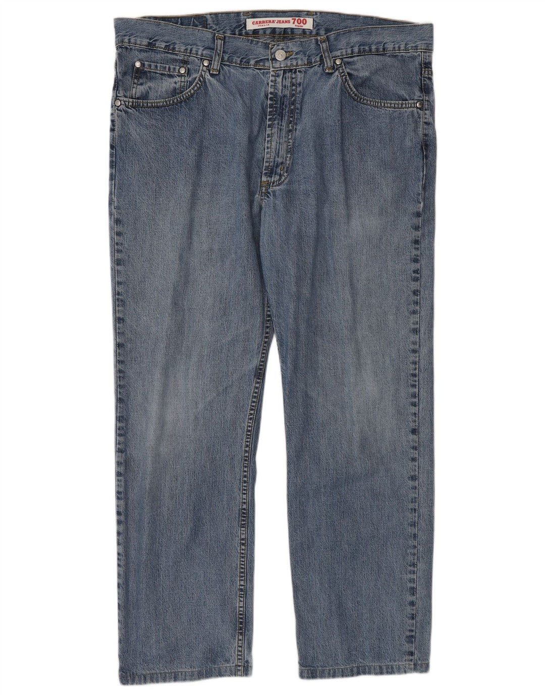 Carrera Masculino 700 Regular Straight Jeans W38 L28 Azul Algodão
