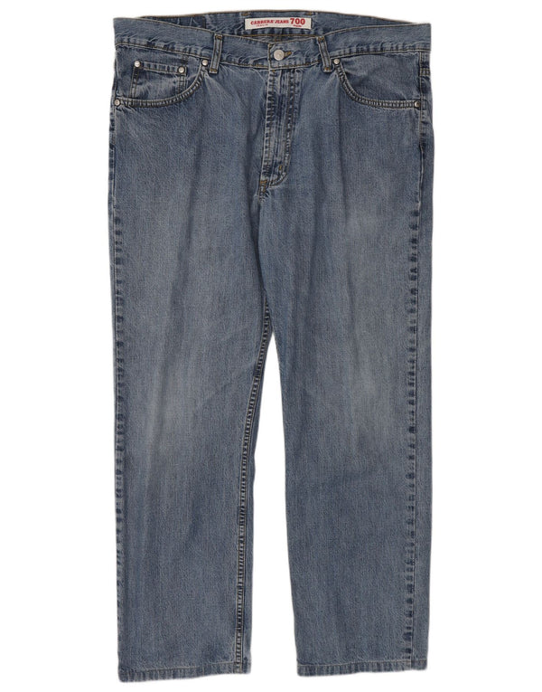Carrera Mens 700 Regular Straight Jeans W38 L28 Blue Cotton
