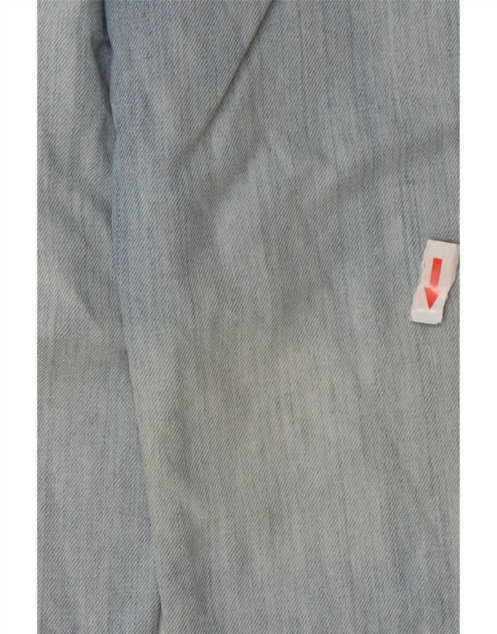 Calça jeans feminina Levi's 570 Straight W30 L28 azul algodão
