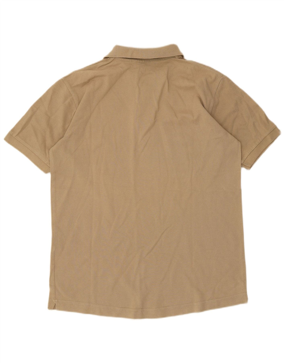 Camisa polo masculina Kappa algodão bege médio