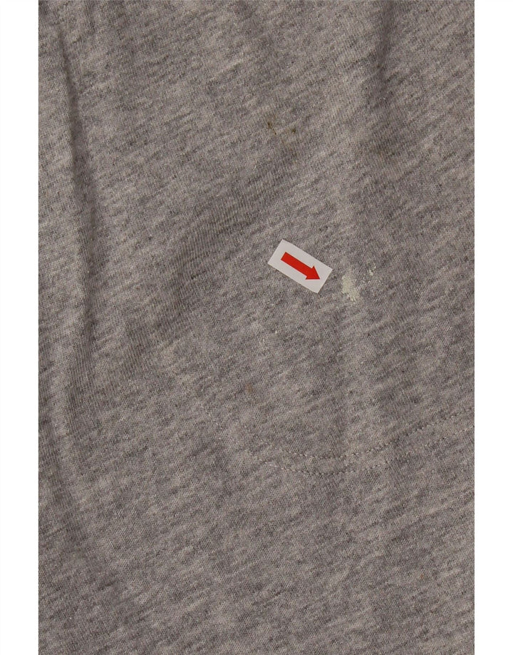 Diadora Mens Sport Shorts XL Cinza Flecked Algodão