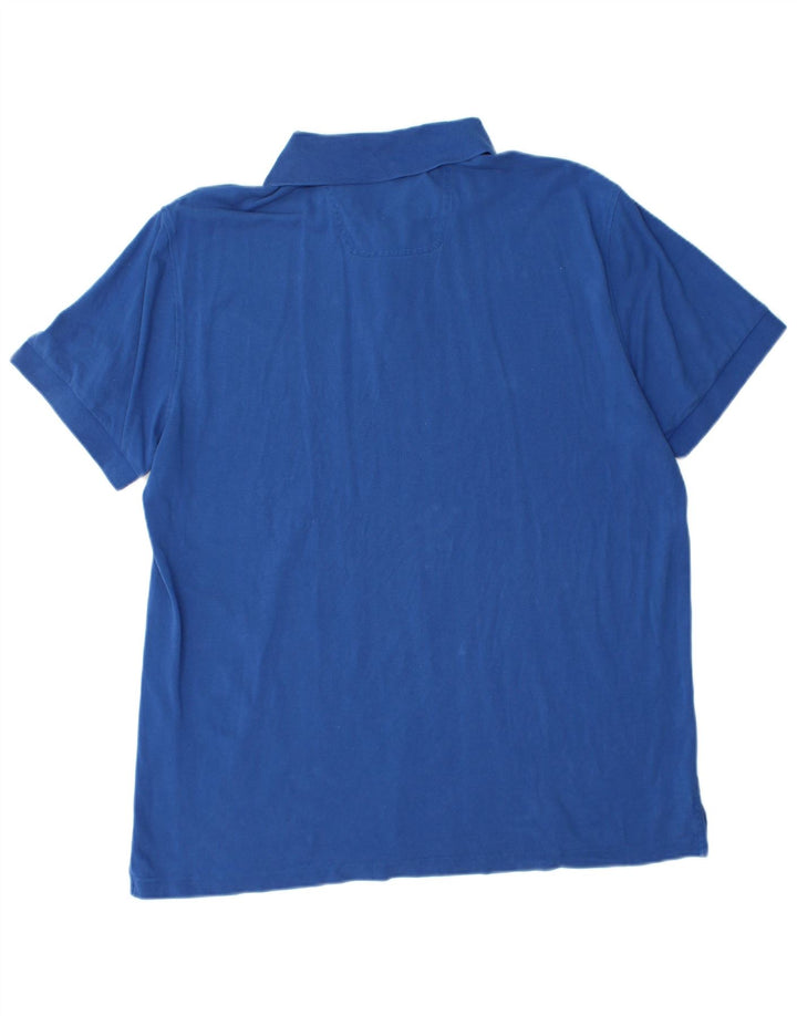 Camisa polo masculina de ajuste regular HUGO BOSS 2XL azul