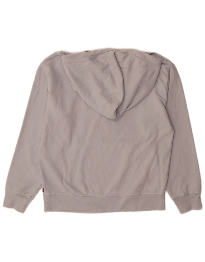 Suéter com capuz gráfico oversized feminino LEVI'S UK 6 XS cinza