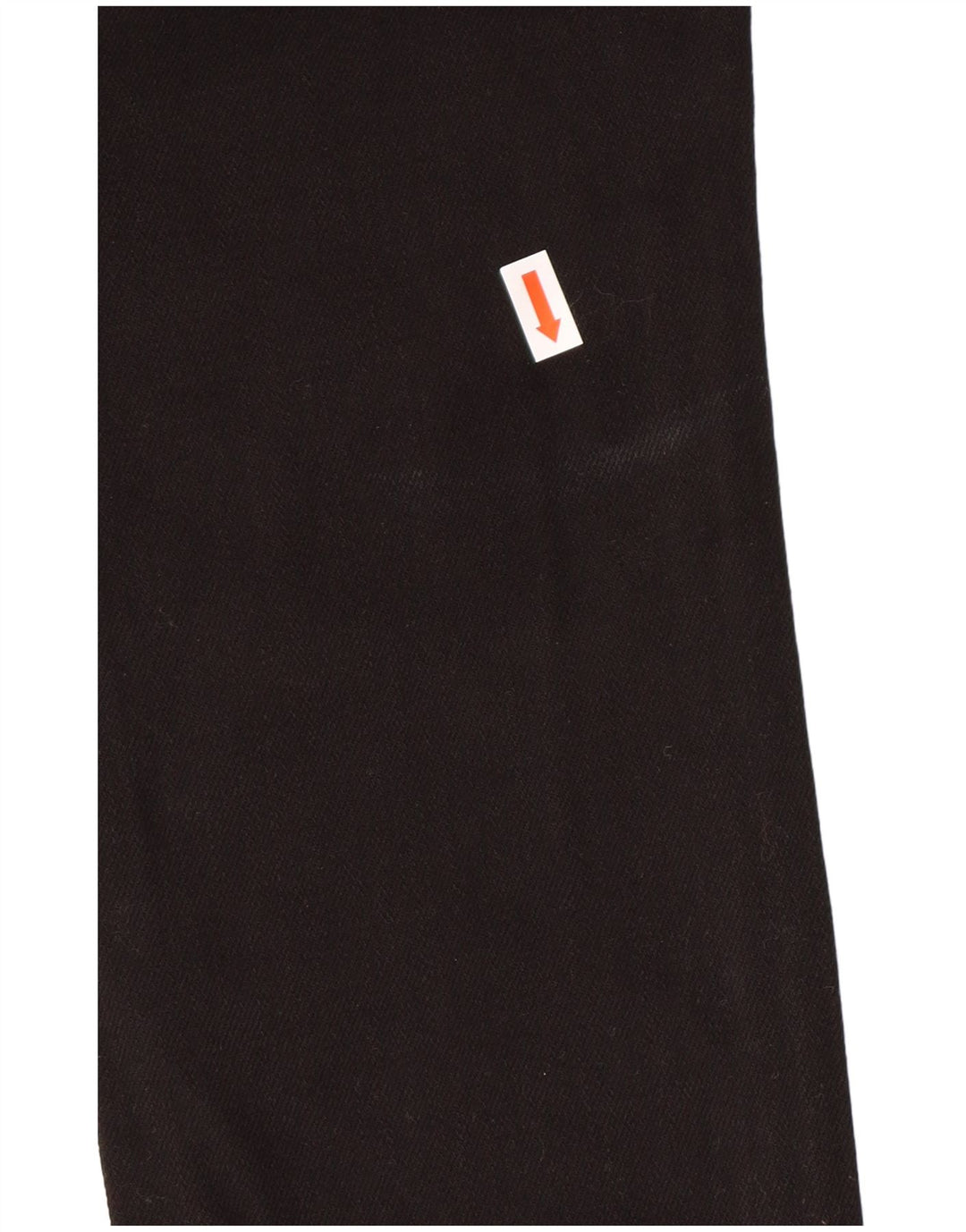 CALVIN KLEIN Calça jeans feminina cintura alta justa W26 L30 algodão preto