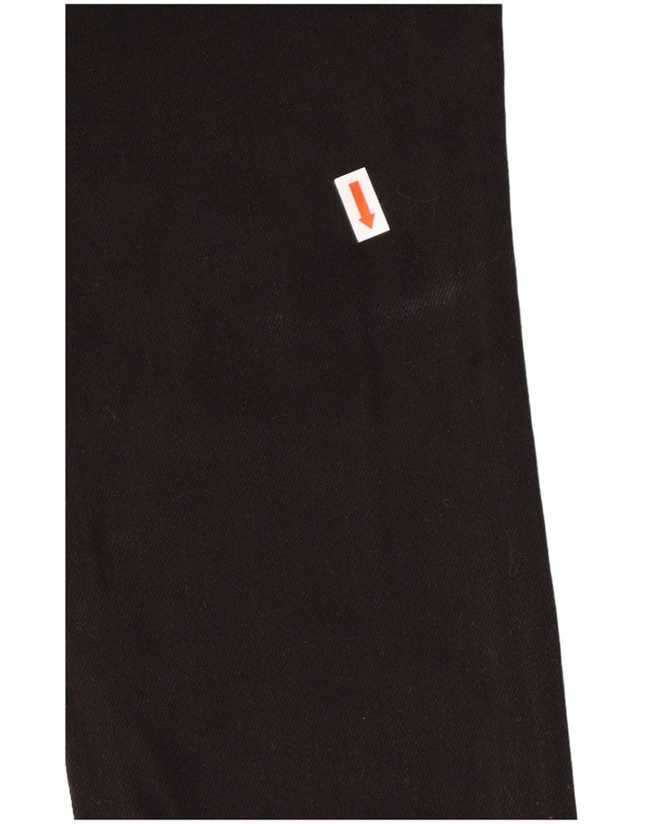 CALVIN KLEIN Calça jeans feminina cintura alta justa W26 L30 algodão preto