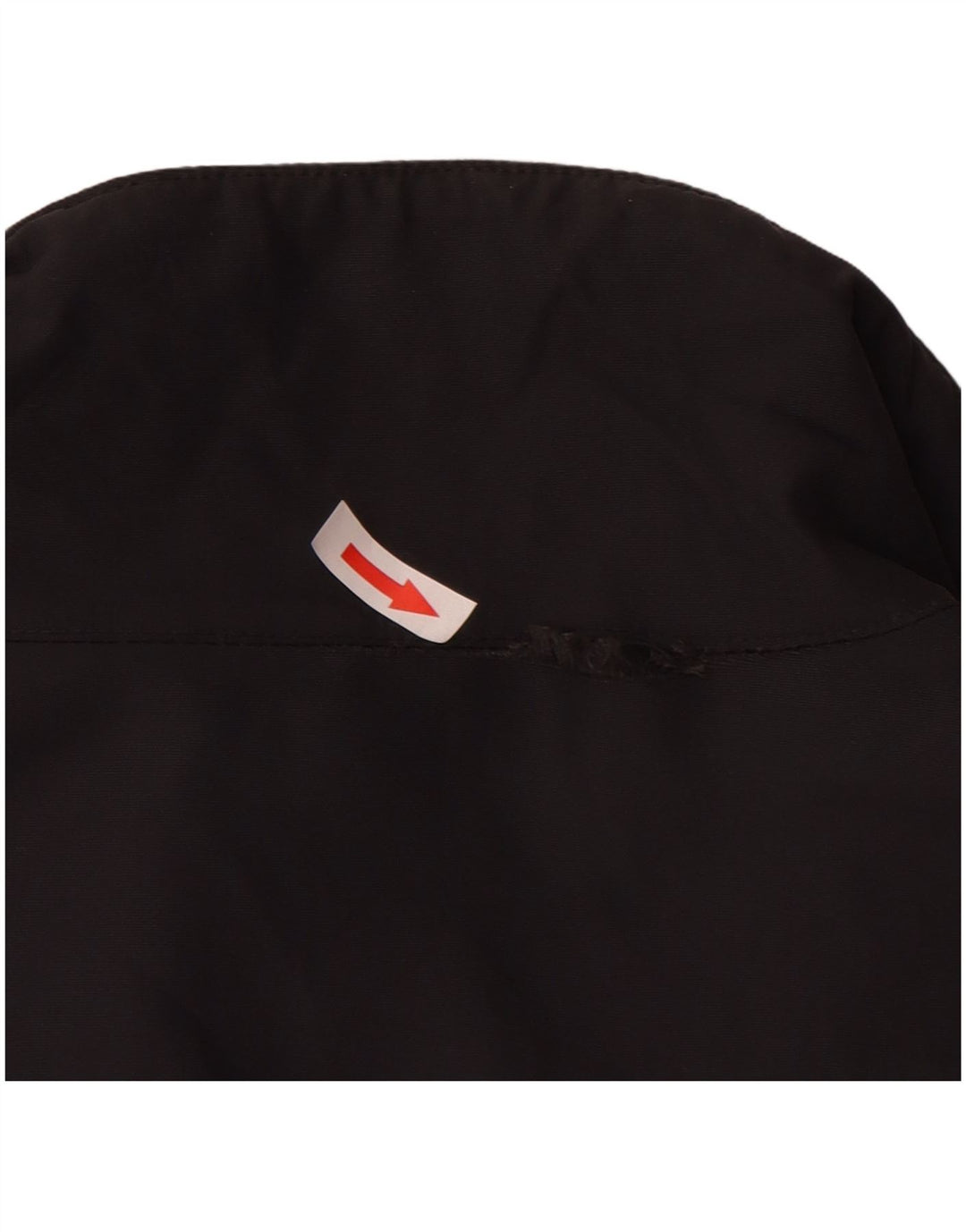 Jaqueta corta-vento masculina North Sails UK 36 pequena poliamida preta