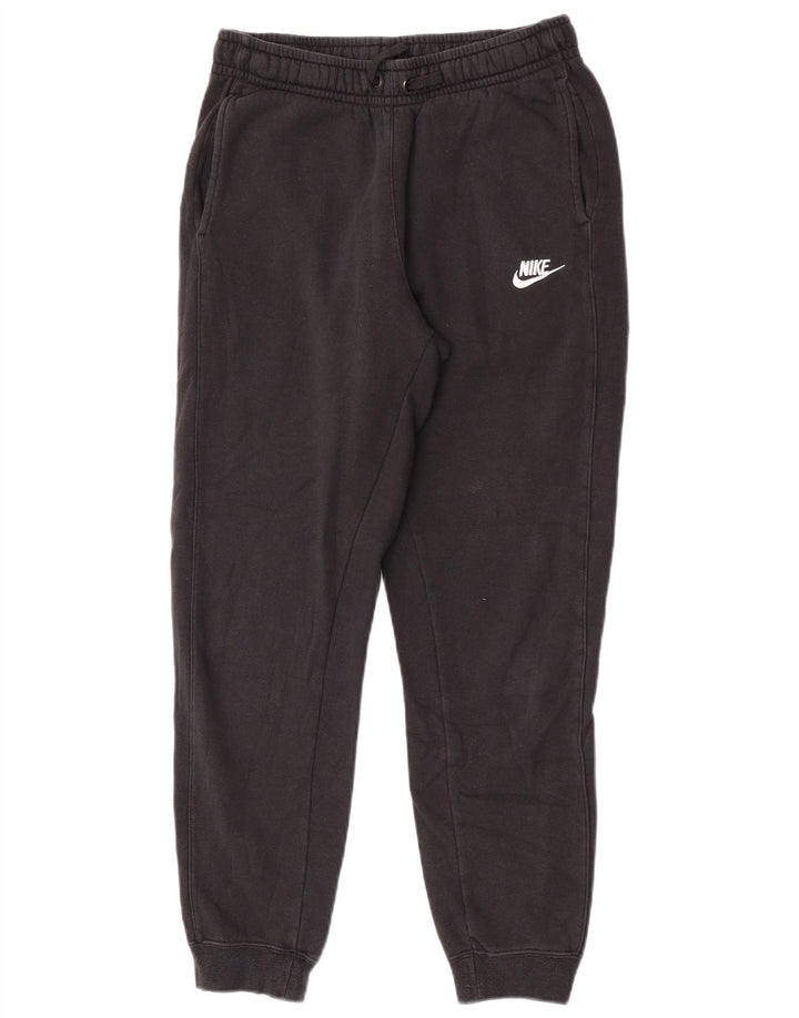 Nike Mens Treino Calças Joggers Pequeno Algodão Preto