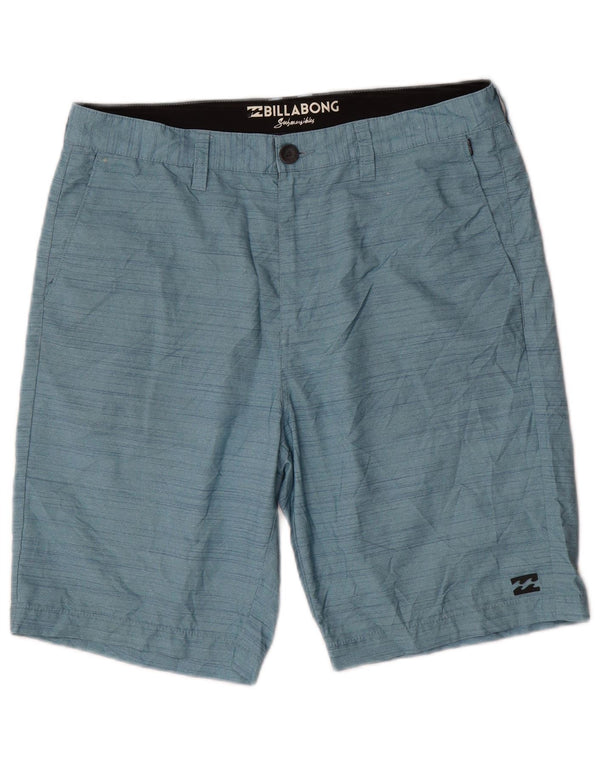 Billabong Mens Chino Shorts W32 Risca de Giz Médio Azul