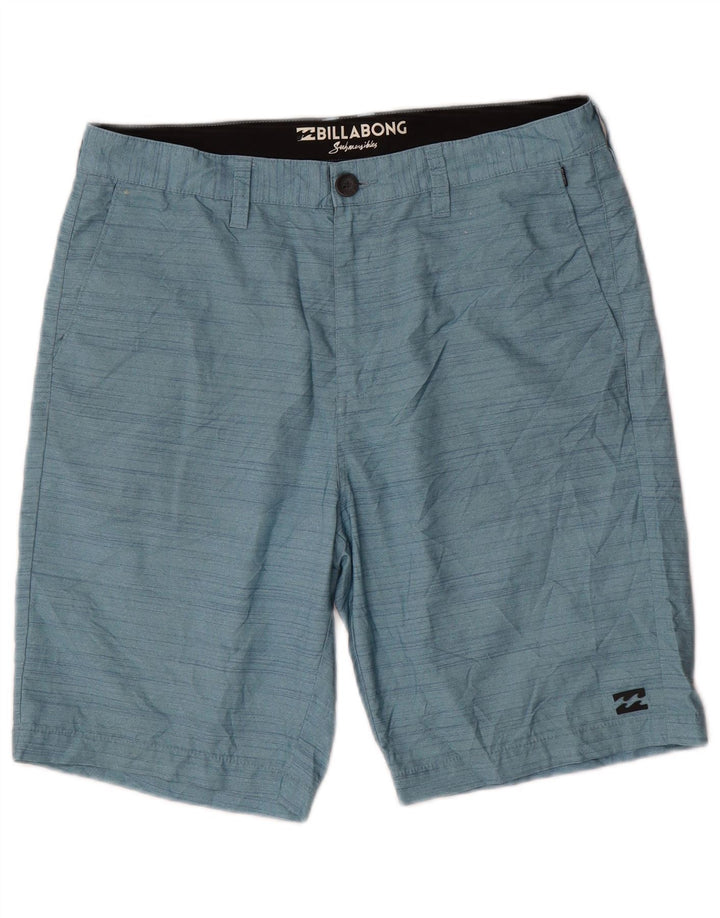 Billabong Mens Chino Shorts W32 Risca de Giz Médio Azul