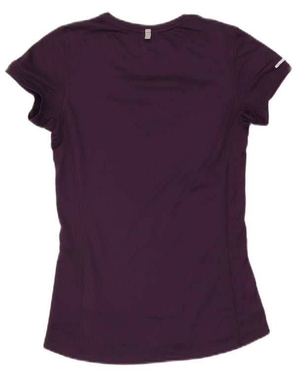 Camiseta Nike Feminina Dri Fit Top UK 6 XS Roxo Poliéster