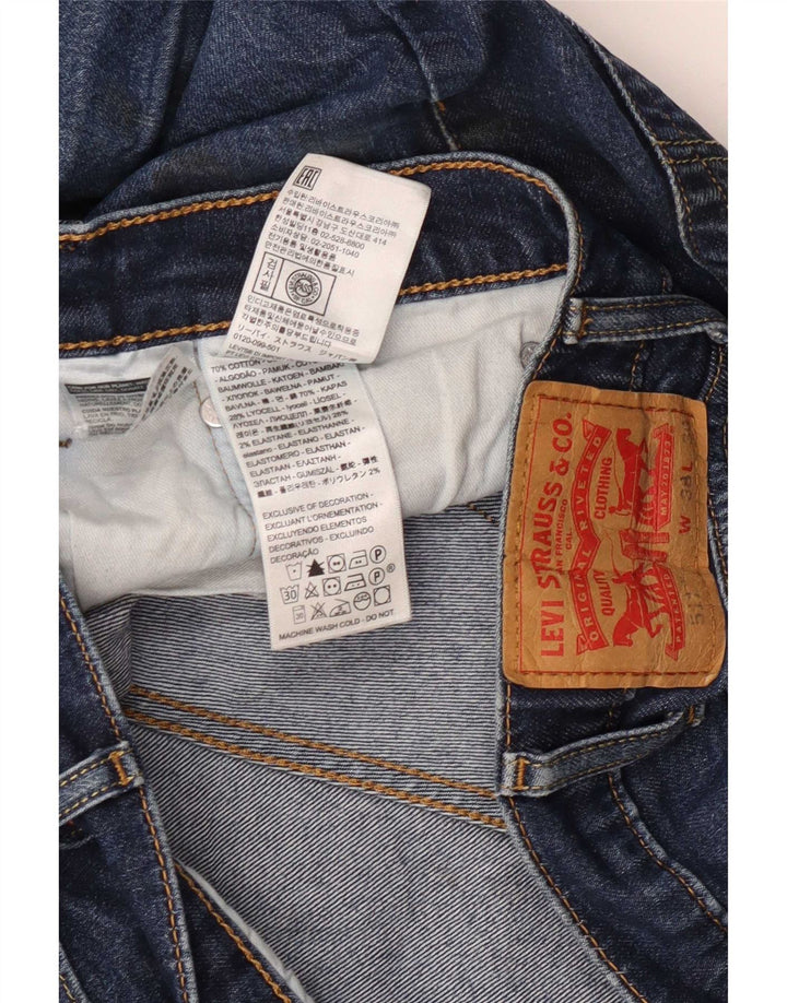 Calça Jeans Levis 511 Slim Masculina W38 L30 Azul Algodão