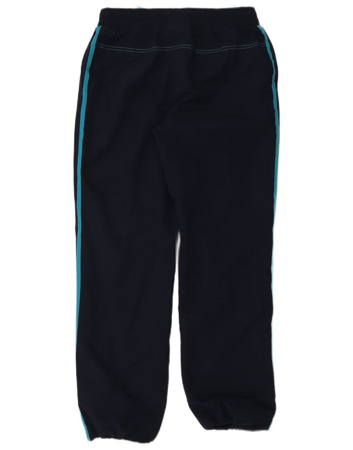 REEBOK Mens Calças de treino Joggers Médio Azul Marinho Poliéster