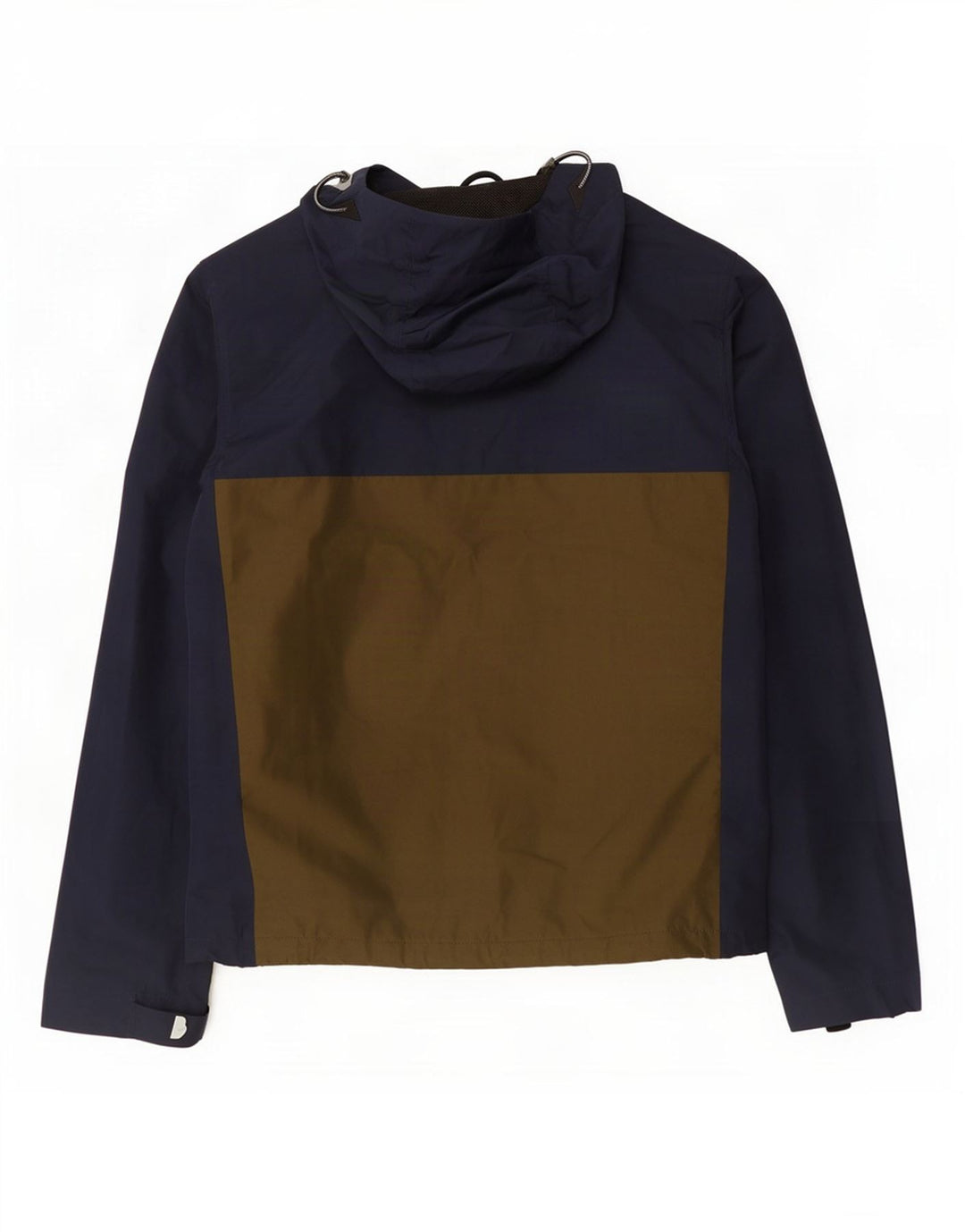 Jaqueta de chuva masculina Superdry com capuz Reino Unido 34 XS azul marinho Colourblock poliéster