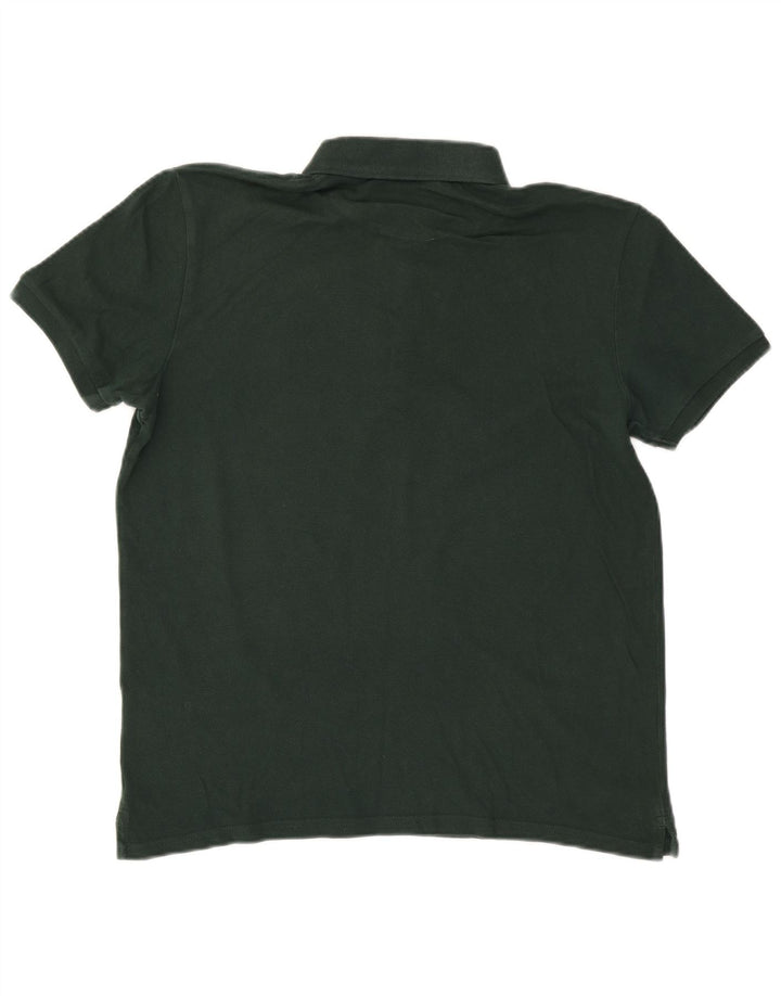 Camisa polo masculina Lyle & Scott grande algodão verde