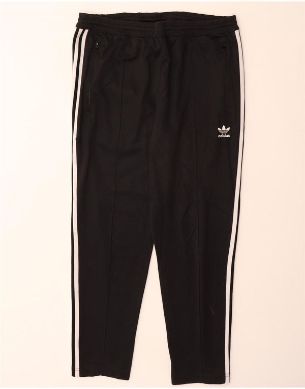 ADIDAS Mens Tracksuit Trousers XL  Black Cotton