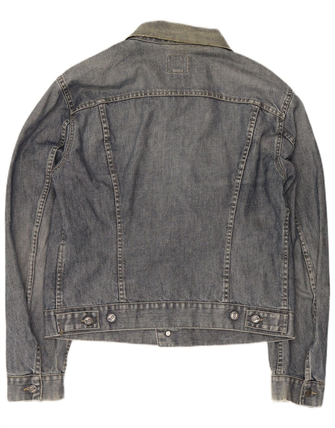 Jaqueta jeans feminina Gas UK 18 XL algodão azul