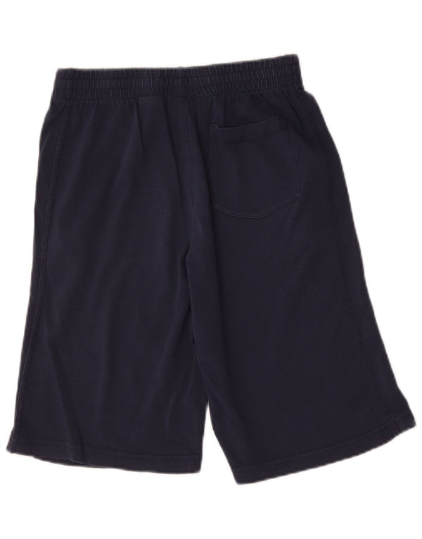 Shorts esportivos Nike Boys 12-13 anos grandes de algodão azul marinho