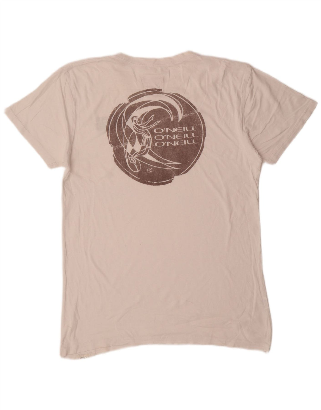 Camiseta gráfica masculina O'Neill Top médio algodão branco