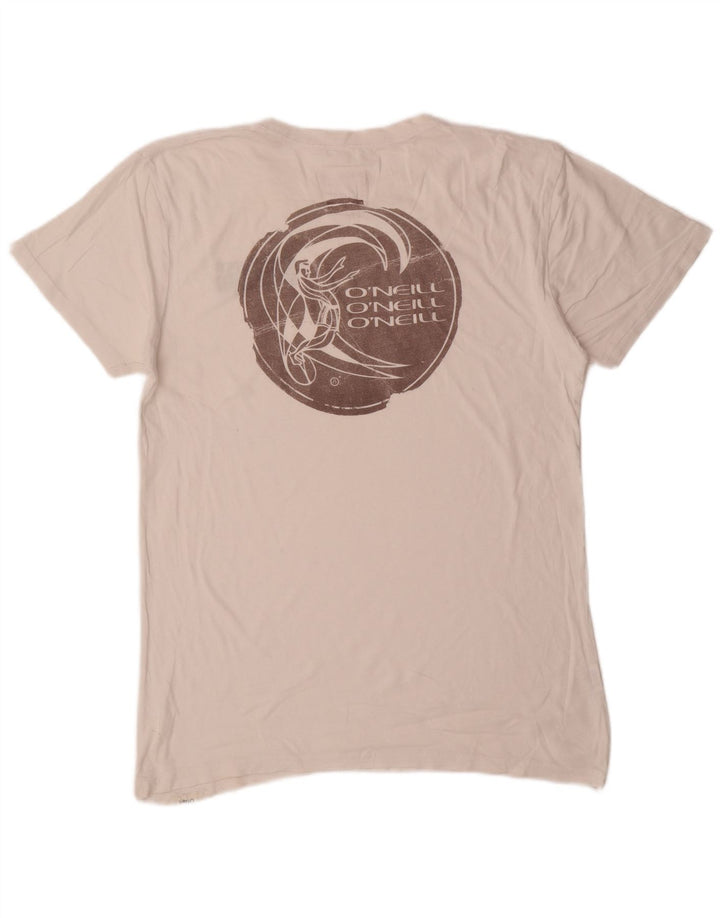 Camiseta gráfica masculina O'Neill Top médio algodão branco