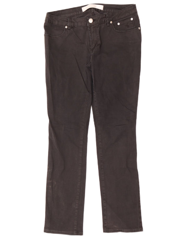 Calça feminina casual slim SIVIGLIA W31 L30 algodão preto