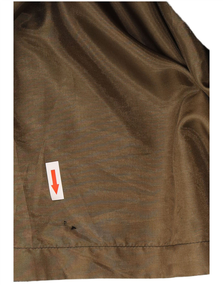 Sobretudo feminino Gold By Michael H Loose Fit Reino Unido 12 lã verde médio