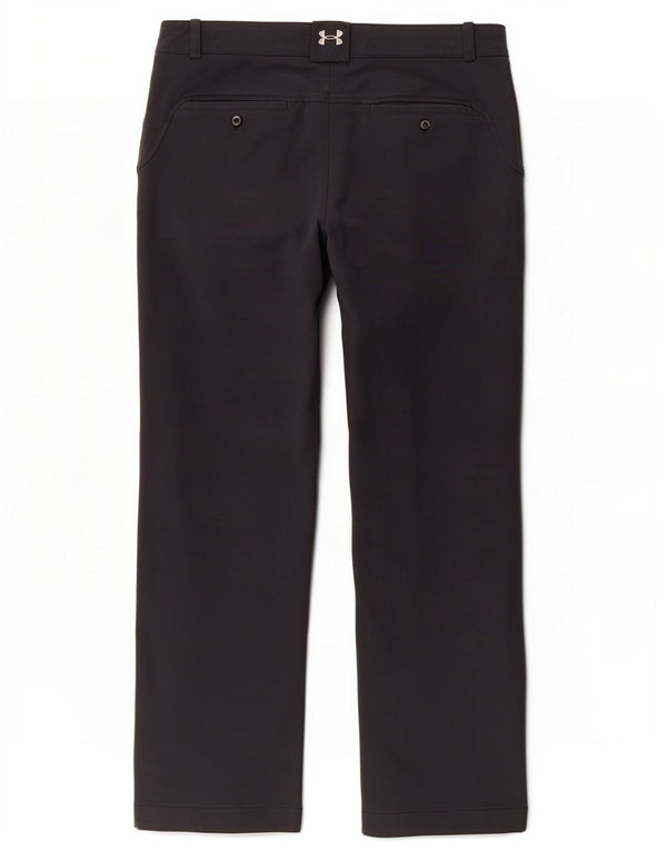 Calça masculina Under Armour Bootcut Chino W36 L30 preta nylon esportiva