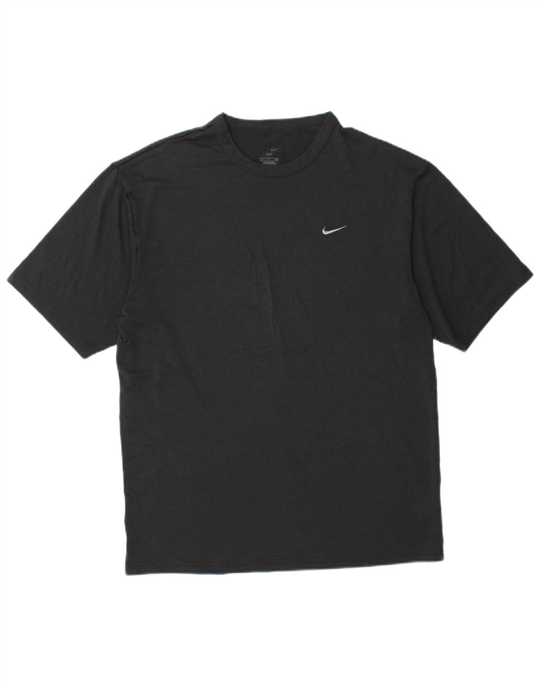 Camiseta Nike Masculina Dri Fit Top Médio Poliéster Preto