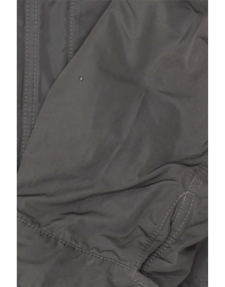 Jaqueta utilitária masculina Marks & Spencer UK 46 3XL poliéster cinza
