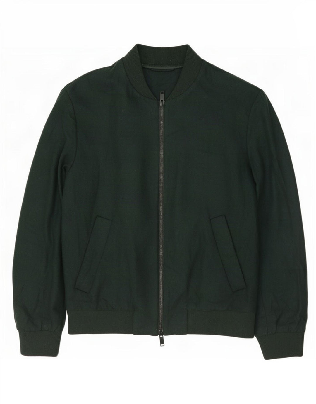 Jaqueta bomber masculina Cos EU 50 grande lã verde