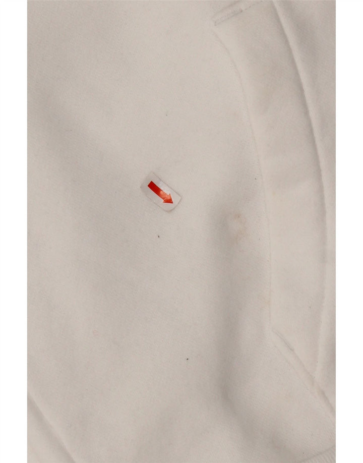 HOLLISTER moletom com capuz masculino grande algodão branco