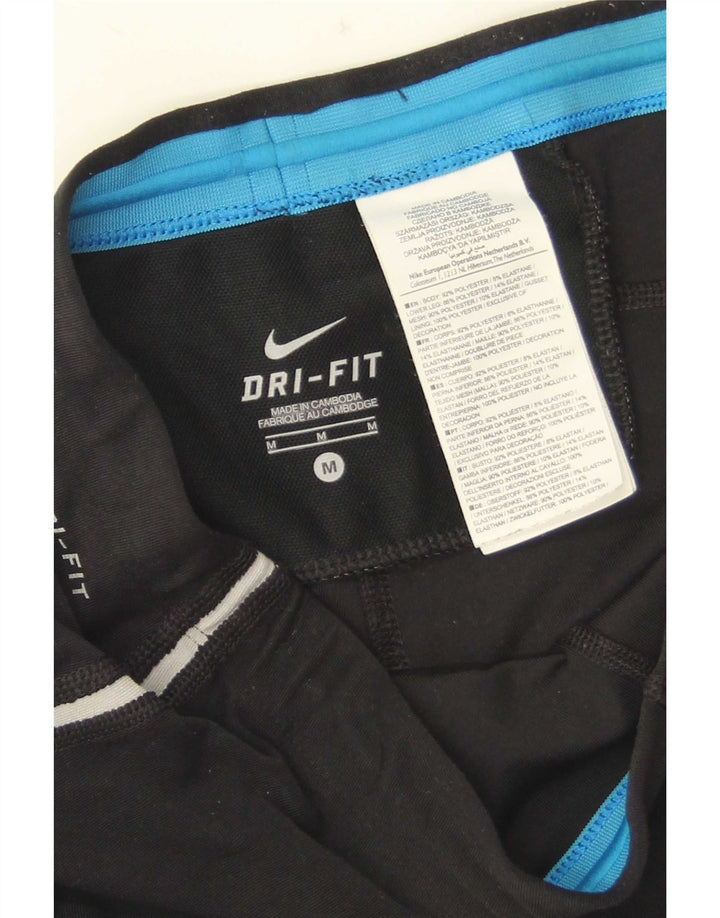 Leggings Nike Dri Fit UK 12 Médio Preto Poliéster