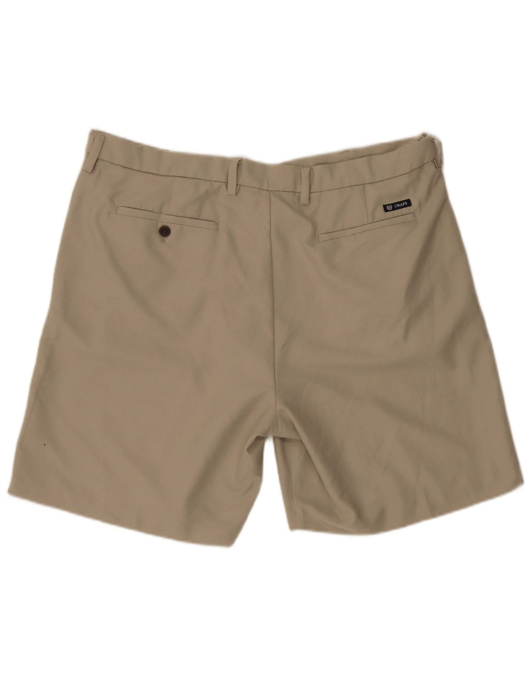 Shorts Chino Masculino Chaps W40 XL Poliéster Bege