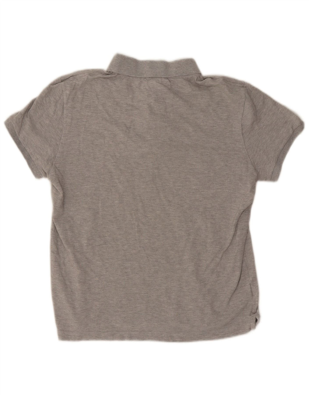 Camisa polo masculina Lacoste Slim Fit tamanho 4 algodão cinza médio