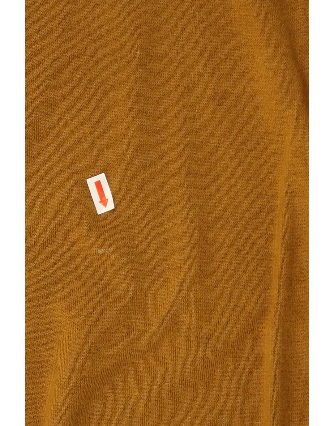 Zara Suéter masculino com gola redonda e viscose amarelo médio