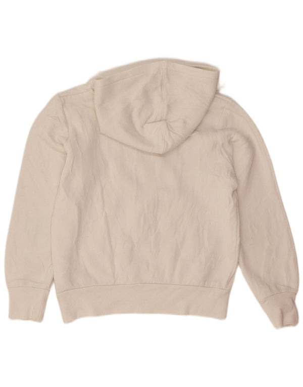 Moletom com capuz gráfico Levi's Girls 9-10 anos algodão branco